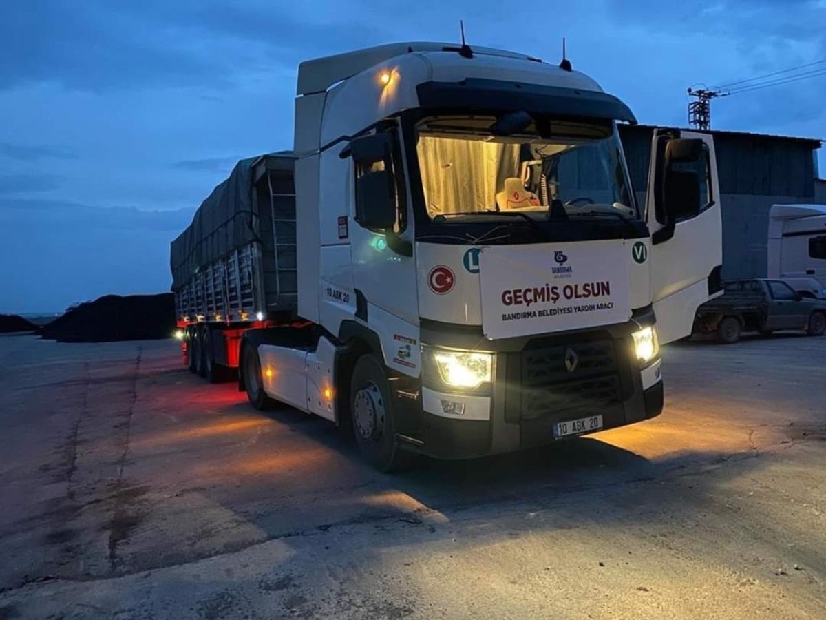 Elazığ yardımları yola &ccedil;ıktı