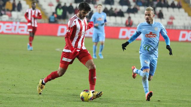 Demir Grup Sivasspor - Çaykur Rizespor: 1-1