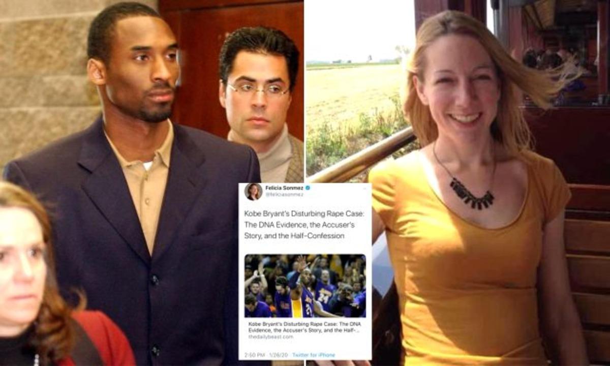 Kobe Bryant'ın &ouml;l&uuml;m&uuml;n&uuml;n ardından, Felicia Sonmez'in tecav&uuml;z davası paylaşımı tepki &ccedil;ekti