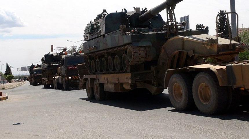 Sınır birliklerine tank sevkiyatı