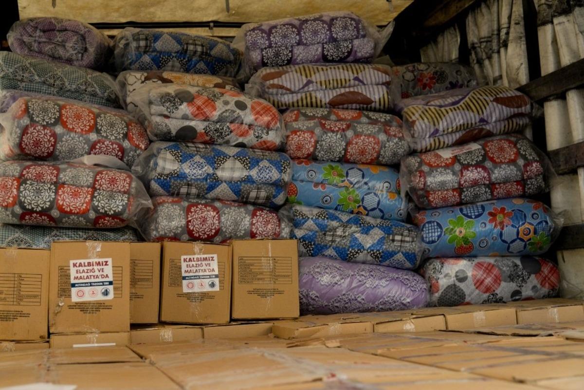 Altındağ&rsquo;ın yardımları yola &ccedil;ıktı