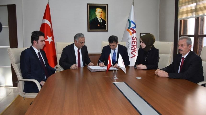 “SERKA”dan 1 milyon 200 bin liralık atölye desteği