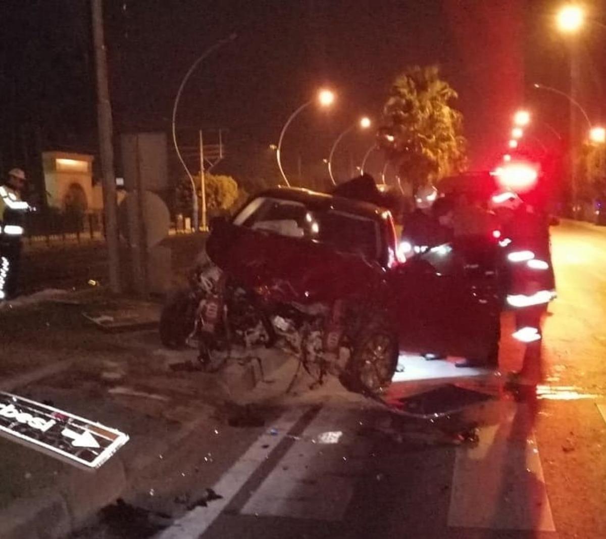 Tarsus&rsquo;ta trafik kazası: 2 yaralı