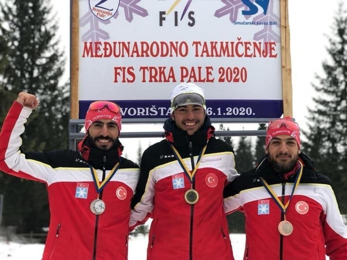 Vanlı kayak&ccedil;ı Balkan ikincisi oldu