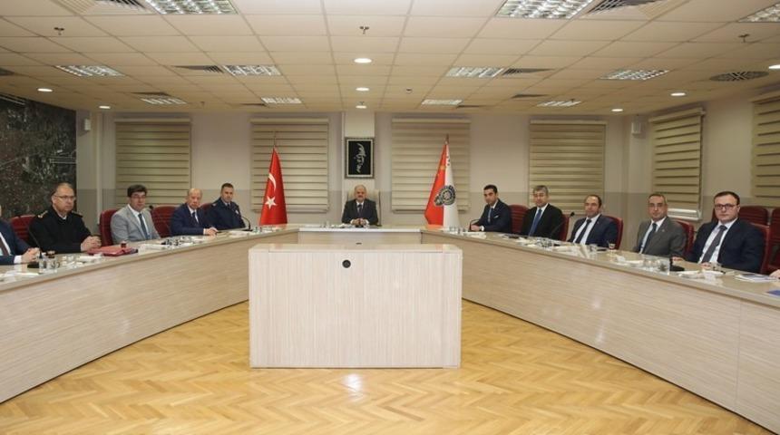 Vali &Ccedil;akacak başkanlığında &rsquo;İl G&uuml;venlik ve Asayiş Koordinasyon Toplantısı&rsquo; yapıldı