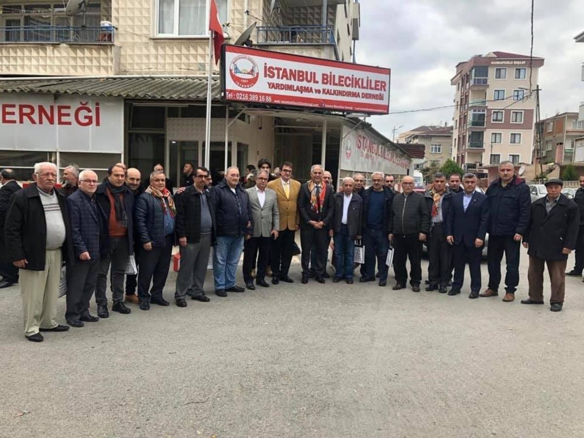 Başkan Yaman, İstanbul&rsquo;da yaşan Bilecikliler ile bir araya geldi