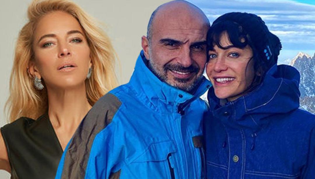 Burcu Esmersoy'dan şaşırtan hamle! Eski eşinin Berrak T&uuml;z&uuml;nata&ccedil; ile fotoğrafını beğendi
