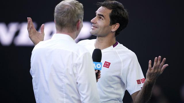 Avustralya Açık'ta 7 kez maç puanı çeviren Roger Federer yarı finalde