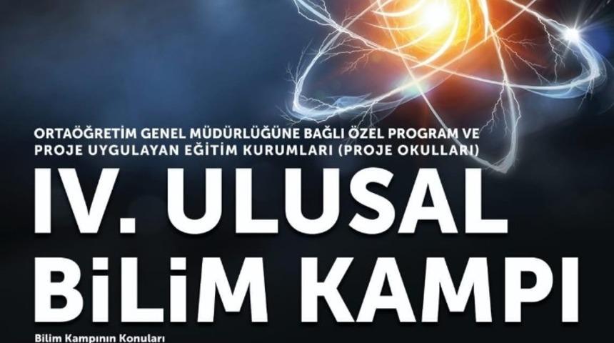 Konya&rsquo;da 4. Ulusal Bilim Kampı yapılacak
