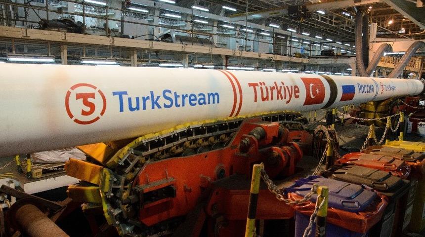 TürkAkım ile 1 milyar metreküp doğalgaz aktarıldı