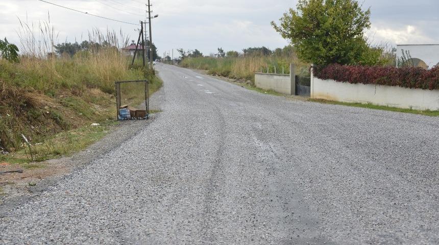 Anamur&rsquo;da asfalt &ccedil;alışması