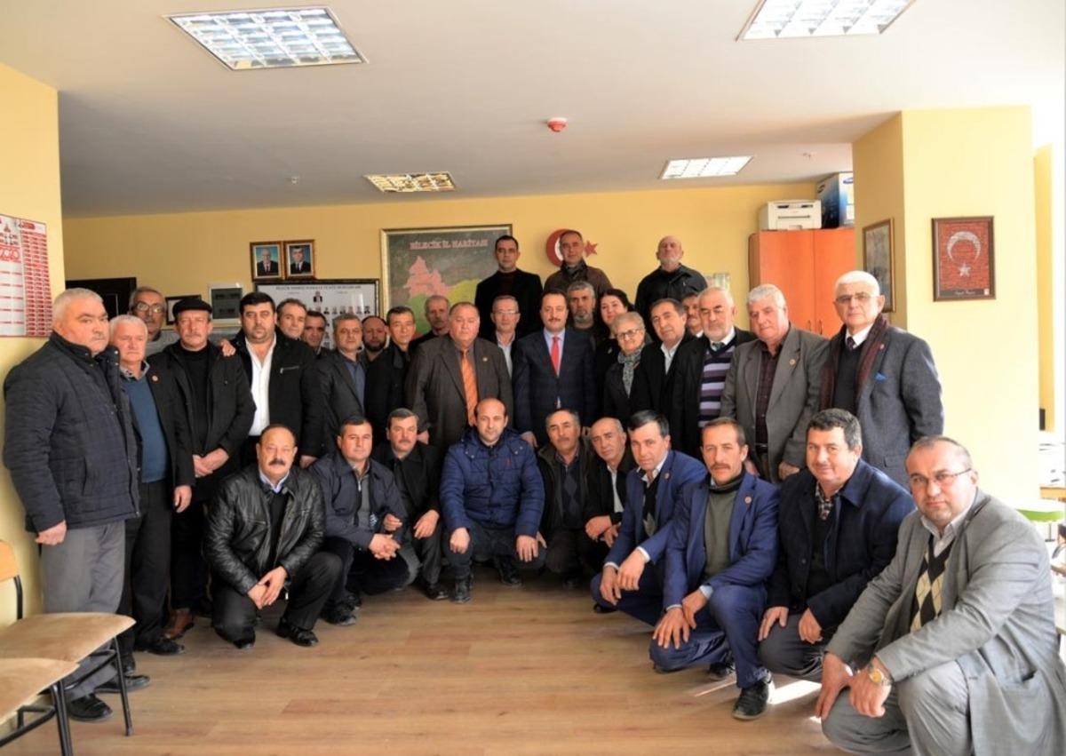 Vali Şent&uuml;rk muhtarlarla buluştu