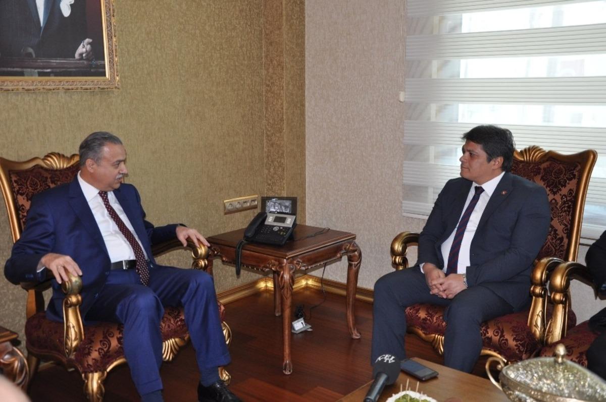 MGC y&ouml;netimi, Vali Su ve Başkan Se&ccedil;er&rsquo;i ziyaret etti