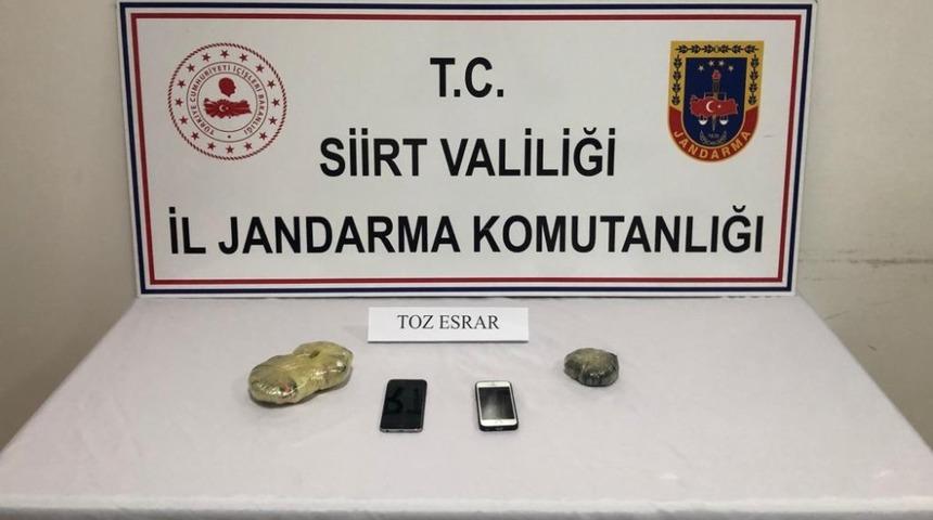Siirt&rsquo;te uyuşturucu operasyonu