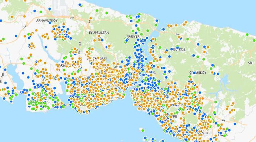 İBB, İstanbul'da toplanma ve ge&ccedil;ici barınma alanlarını belirledi