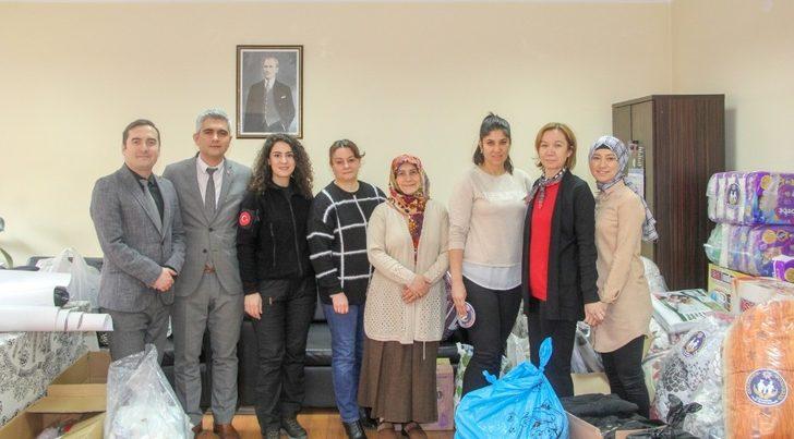 Emniyet Müdürlüğü personeli, depremzedeler için yardım topladı G2