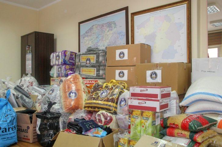 Emniyet Müdürlüğü personeli, depremzedeler için yardım topladı G4