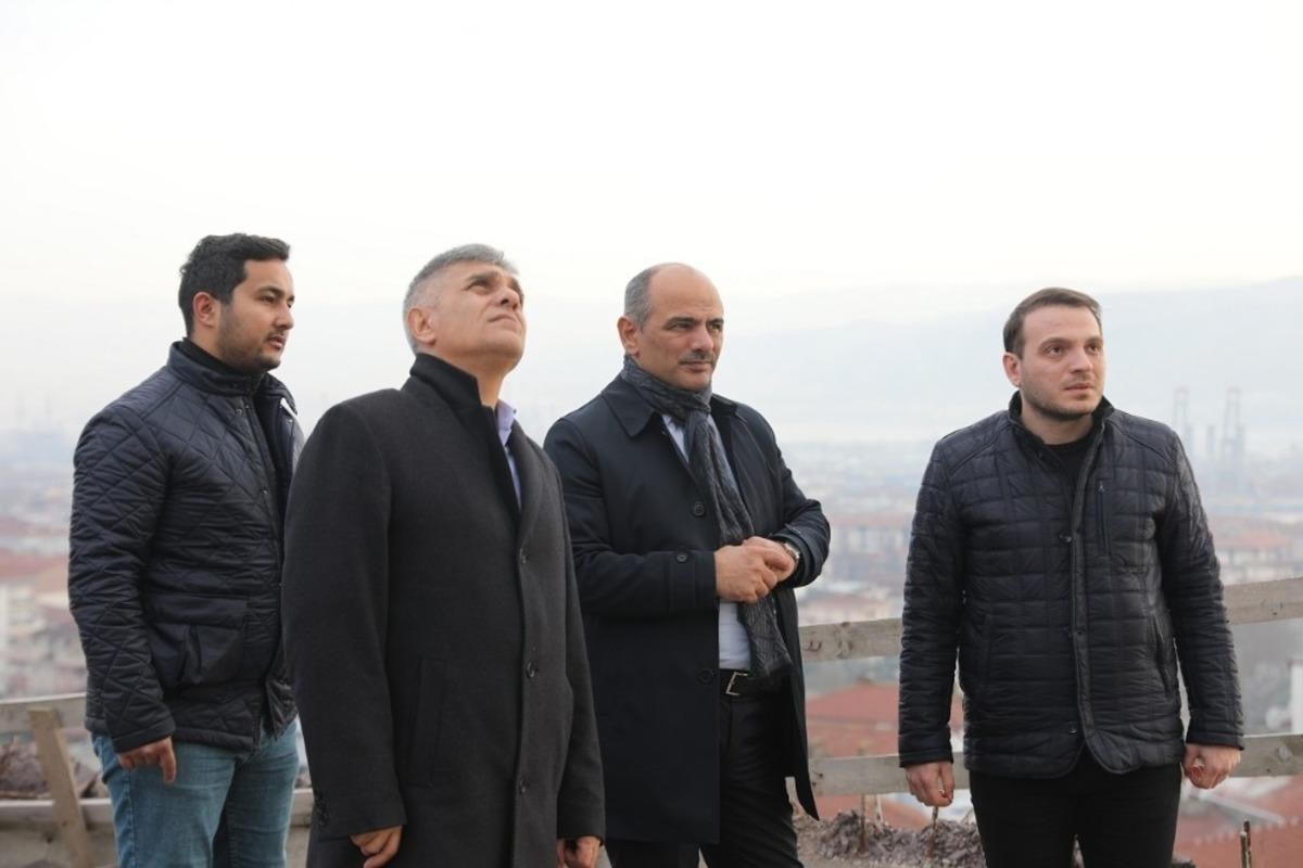 Başkan S&ouml;ğ&uuml;t, projeleri yerinde inceledi