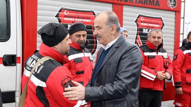 Mudanya Arama Kurtarma Bursa’ya döndü