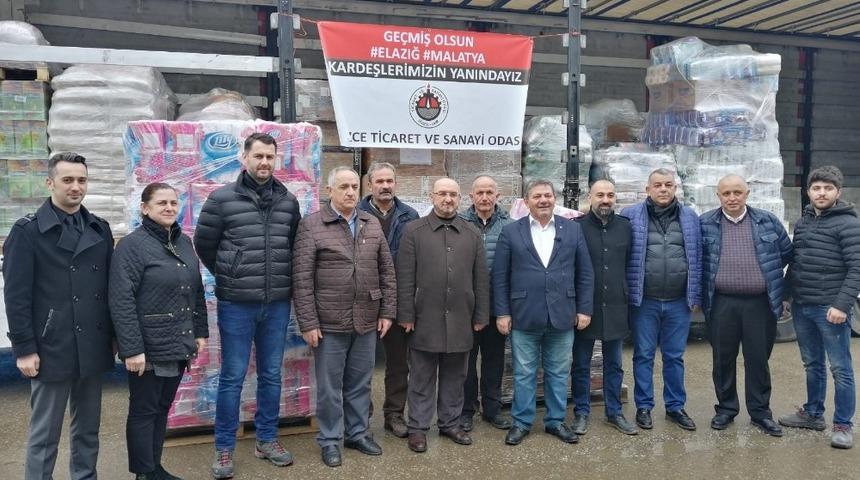 DTSO&rsquo;dan deprem b&ouml;lgesine gıda yardımı