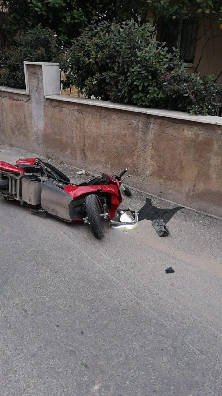 Elektrikli bisikletteki 2 kişi yaralandı G2