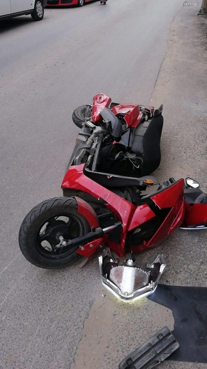 Elektrikli bisikletteki 2 kişi yaralandı G3