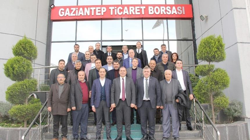 Antep fıstığı sekt&ouml;r temsilcileri GTB&rsquo;de buluştu