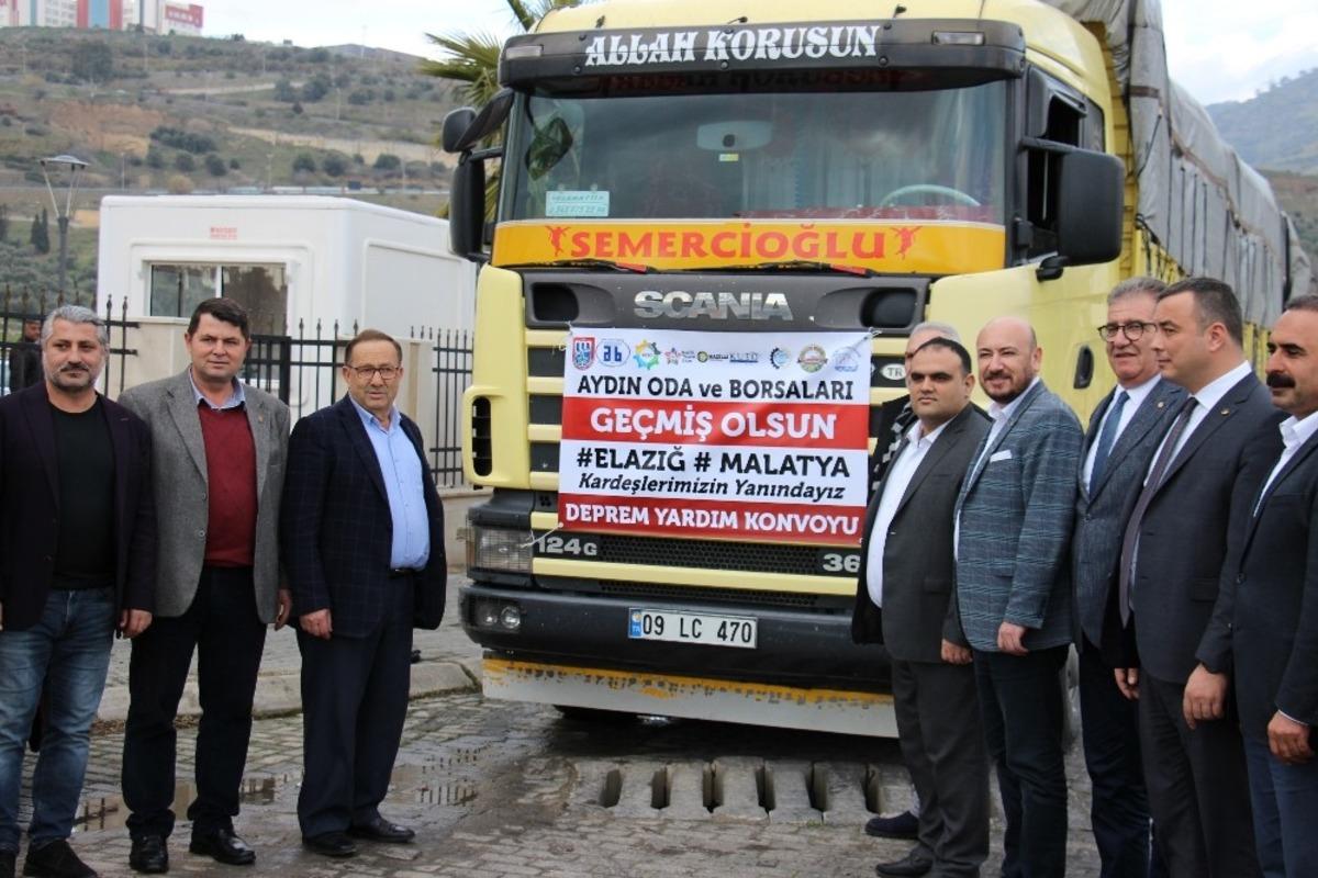 Aydın&rsquo;daki oda ve borsalar depremzedeler i&ccedil;in el ele verdi