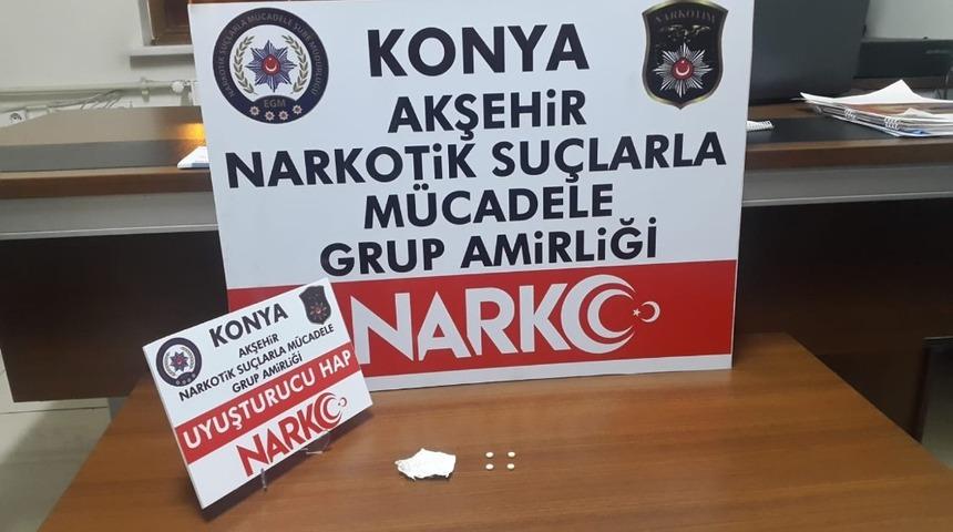 Uyuşturucu ile yakalanan şahıs g&ouml;zaltına alındı