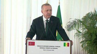Cumhurbaşkanı Erdoğan'dan Senegal'de yerli otomobil açıklaması