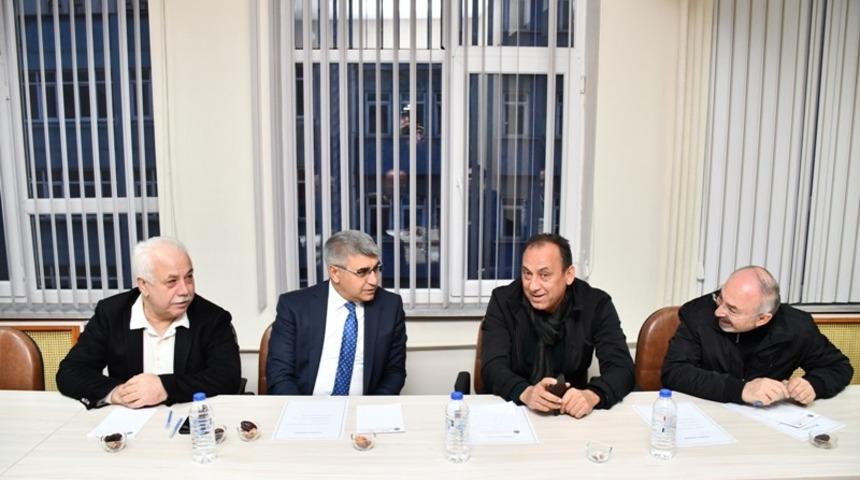 Vali G&uuml;rel, haddecilerle bir araya geldi