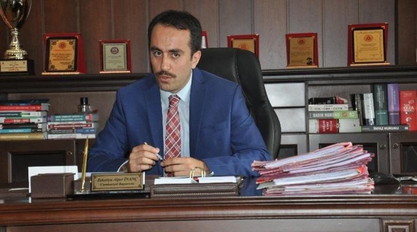 İneg&ouml;l Cumhuriyet Başsavcısı İnan&ccedil;, 2019 yılı adli yargı &ccedil;alışmalarını değerlendirdi