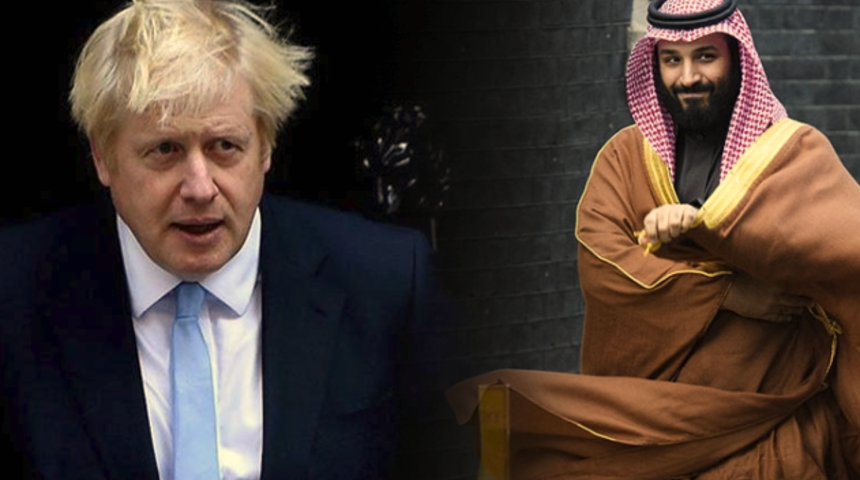 Bezoz'dan sonra şimdi de Boris Johnson! Hackleme girişiminin arkasından yine Prens Selman &ccedil;ıktı