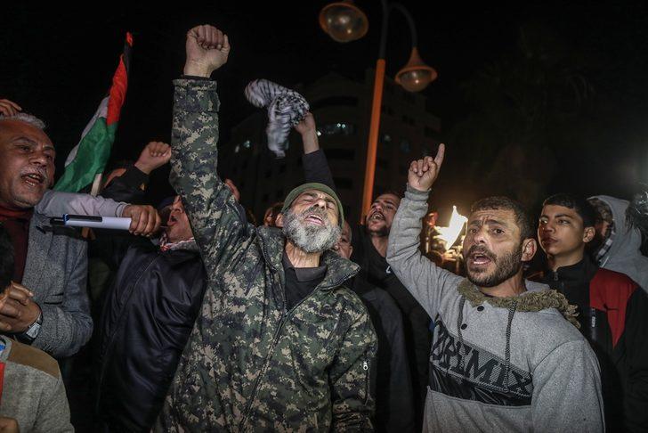 Sözde Ortadoğu Barış Planı'na tepkiler çığ gibi büyüyor! Gazze sokakları savaş alanına döndü G4