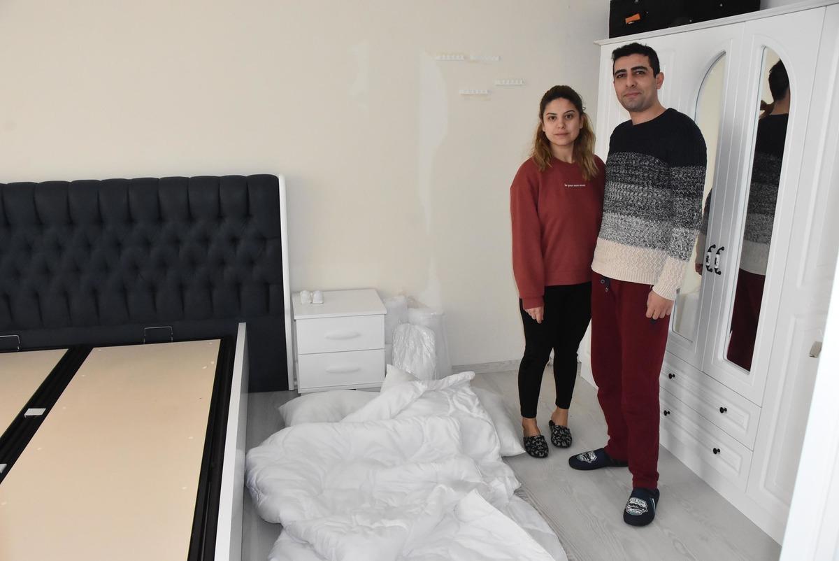 İnternetten aldıkları yatak kayıplara karıştı