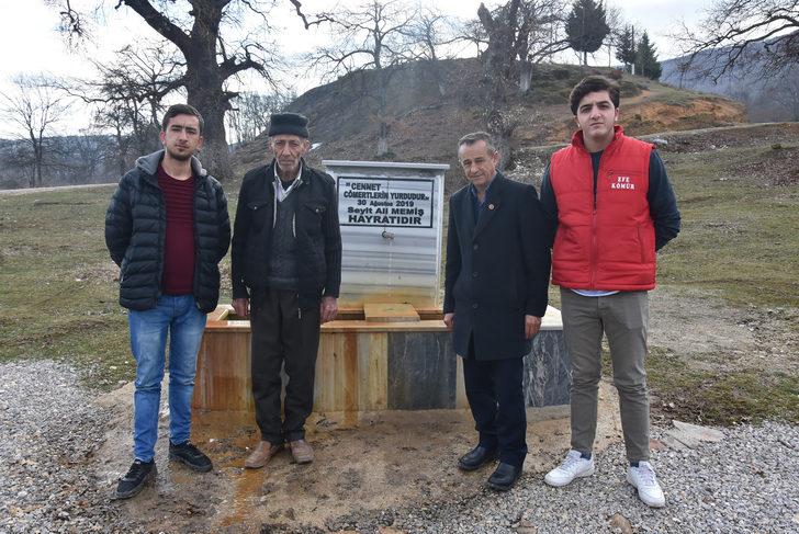 Bu çeşmeden maden suyu akıyor! G1