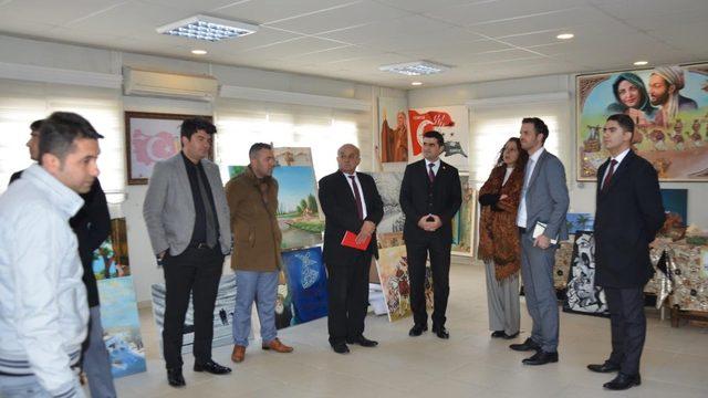 İsviçre Büyükelçiliğinden Elbeyli’deki mülteci kampına ziyaret