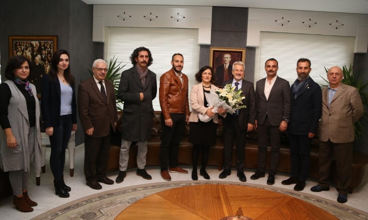 Mimarlardan Başkan Erdem&rsquo;e ziyaret