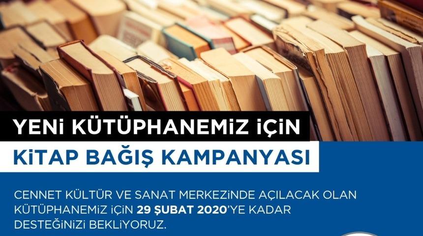 K&uuml;&ccedil;&uuml;k&ccedil;ekmece Belediyesi, kitap bağış kampanyası başlattı