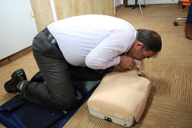 Özel İdare personeline ilk yardım eğitimi G2