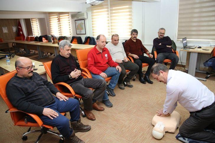 Özel İdare personeline ilk yardım eğitimi G5