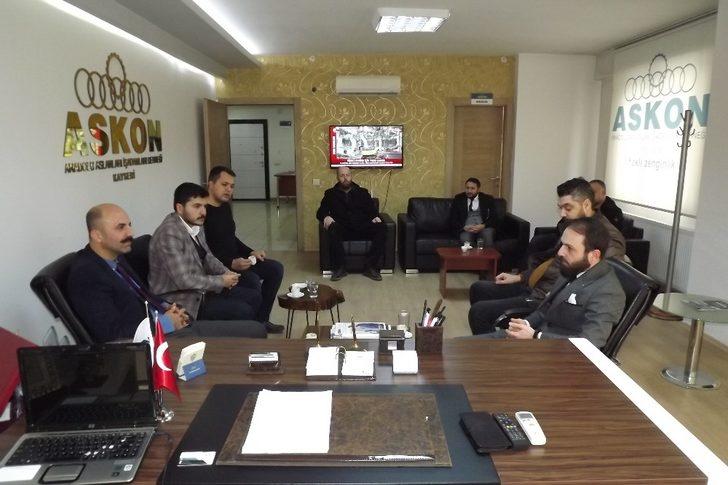 Kocasinan Kaymakamı’ndan ASKON’a ziyaret G3