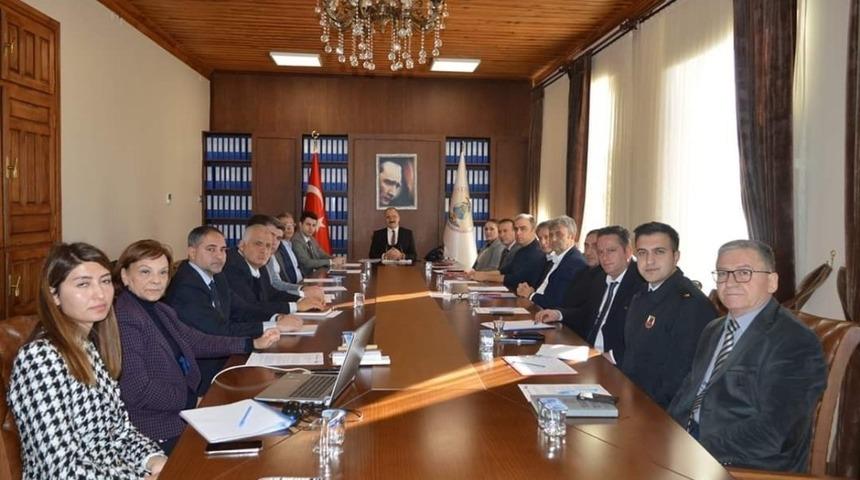 Silifke’de ‘Uyuşturucu ve bağımlılıkla mücadele değerlendirme toplantısı’ yapıldı