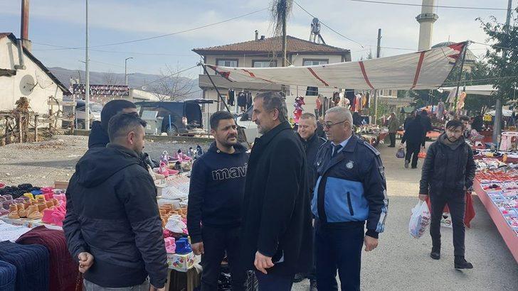 Başkan Şahin pazarcı esnafının sorunlarını dinledi G1