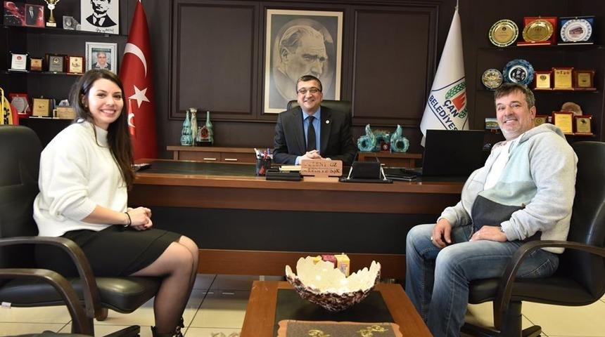 Başkan &Ouml;z&rsquo;e Fransa&rsquo;dan ziyaret&ccedil;i