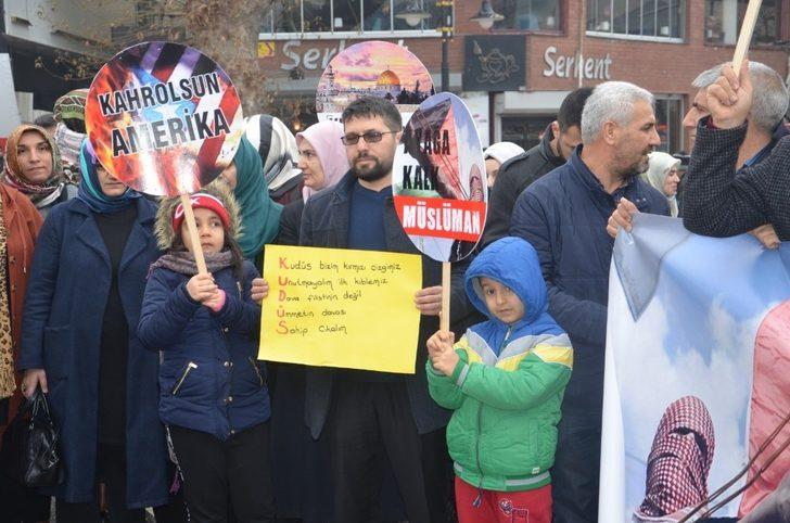 “Kudüs Müslümanların onurudur” eylemi düzenlendi G2