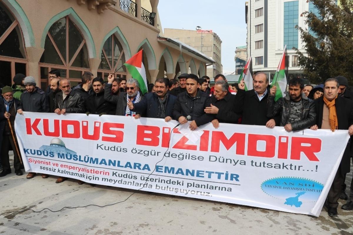 Van&rsquo;dan ABD ve İsrail&rsquo;e tepki