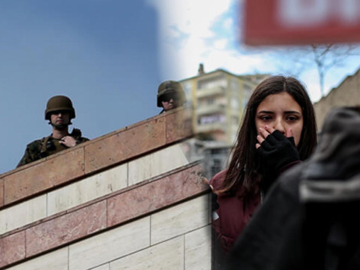 ABD Başkonsolosluğu &ouml;n&uuml;nde 'Y&uuml;zyılın Anlaşması' protesto edildi