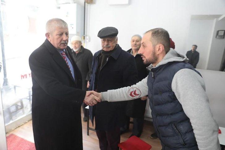 Başkan Sarı, her fırsatta esnafları esnafı ziyaret ediyor G1