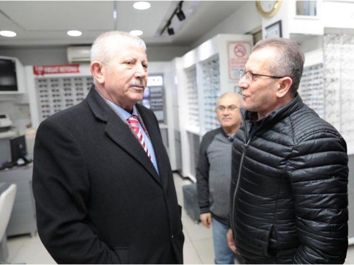 Başkan Sarı, her fırsatta esnafları esnafı ziyaret ediyor G2